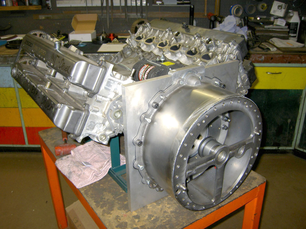 V12 engine being made from two Toyota 1JZ inline-six engines