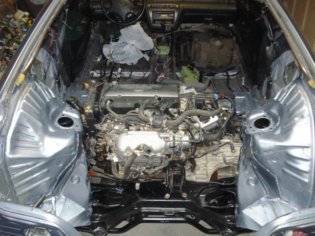 2000 Honda Prelude with twin H22A4 engines
