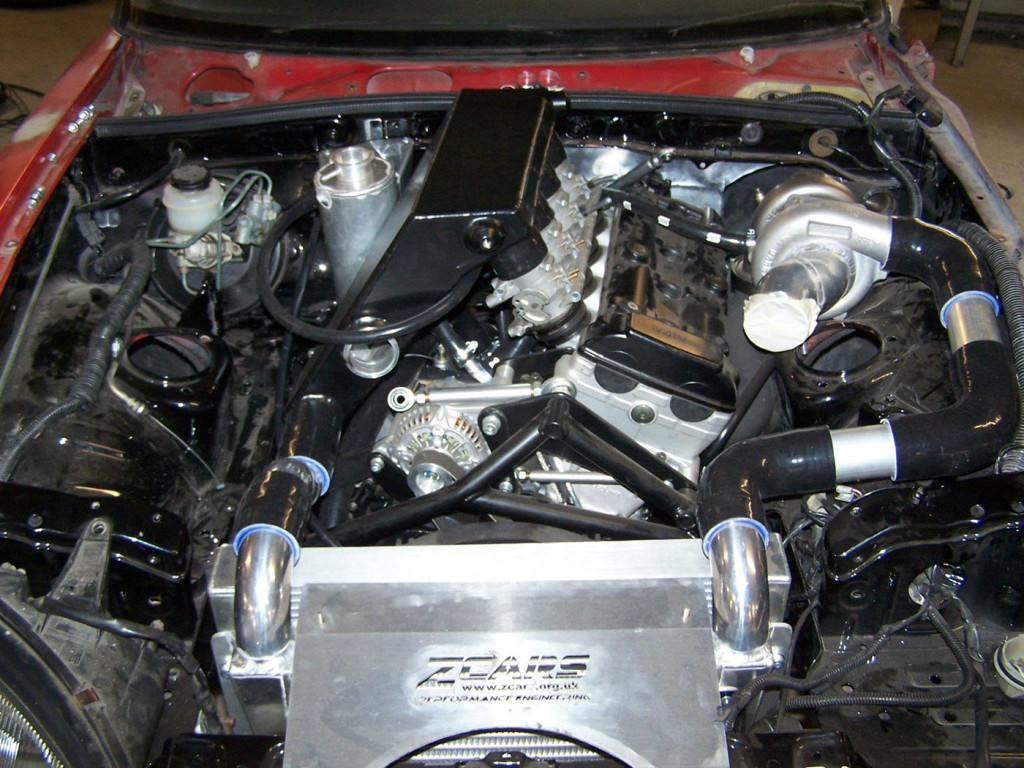 Suzuki Cappuccino with a turbocharged Hayabusa 1.3 L inline-four