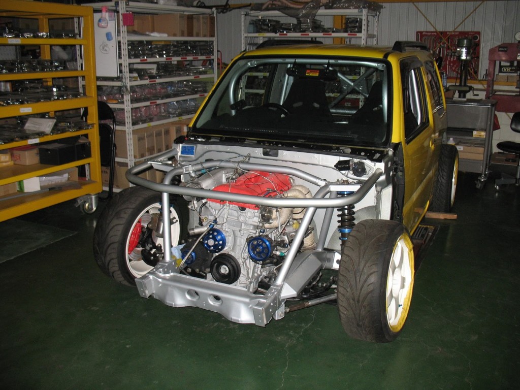 Suzuki Jimny with a SR20DET Engine Swap Depot