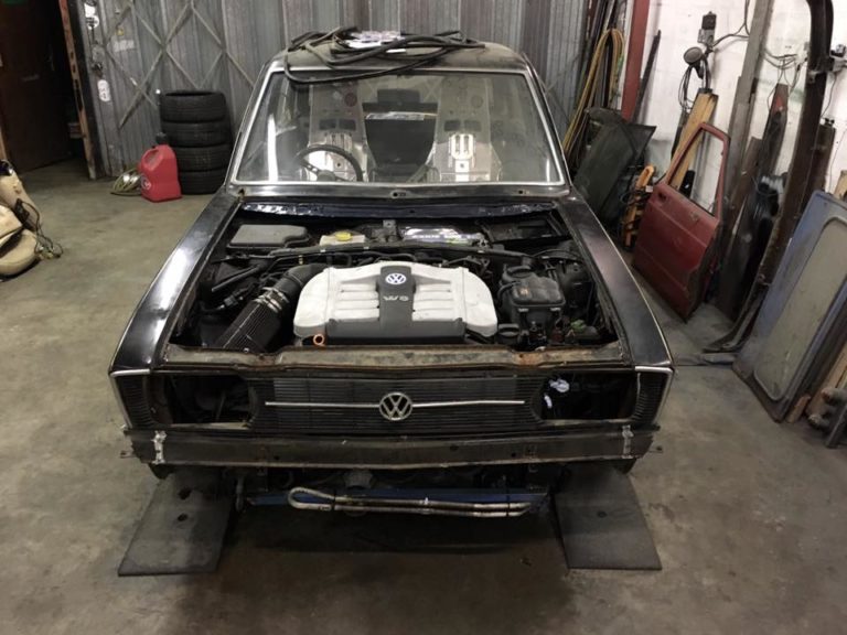 VW K70 Wrapped Around a W8 Powered Passat – Engine Swap Depot