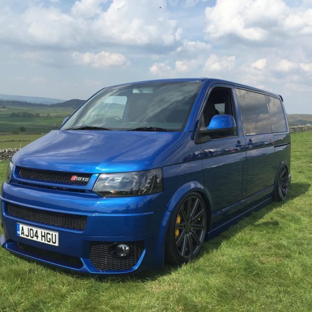 VW Transporter T5 van with an Audi RS4 V8 and Quattro AWD