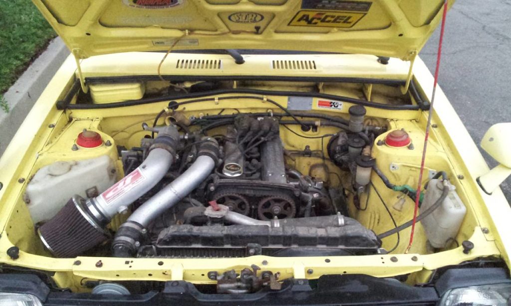 Toyota Starlet with a 4AGZE Engine Swap Depot