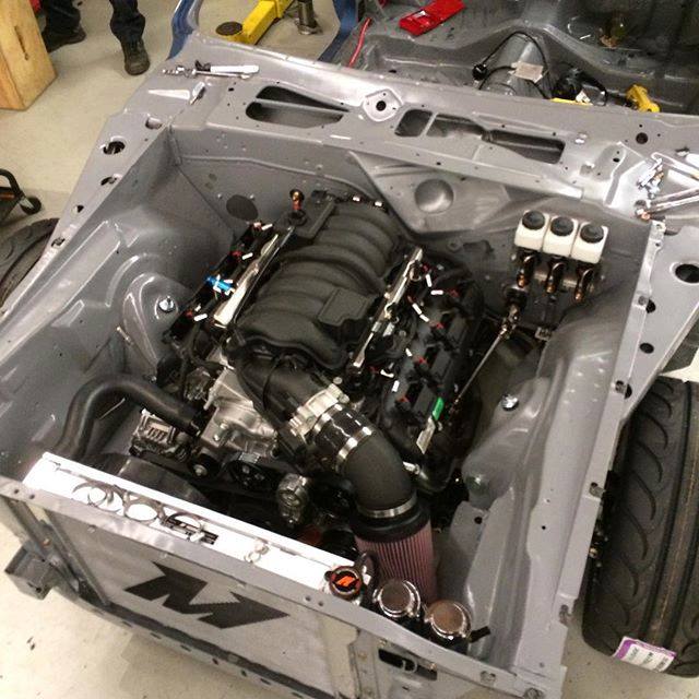 Drift Barracuda Gets a HEMI V8 – Engine Swap Depot hot rod wiring harness kits 
