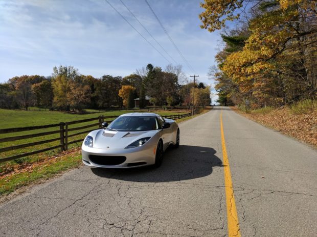 2014 Lotus Evora with a Tesla Model S electric motor and Chevy Volt batteries