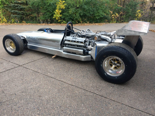 Home built F1 race car with a custom V12 from two Toyota 1JZ engines