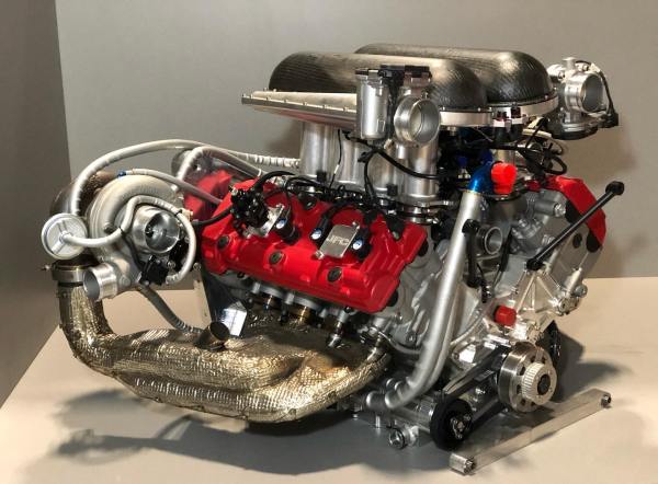 JFC-V8 twin-turbo 2.8 L V8