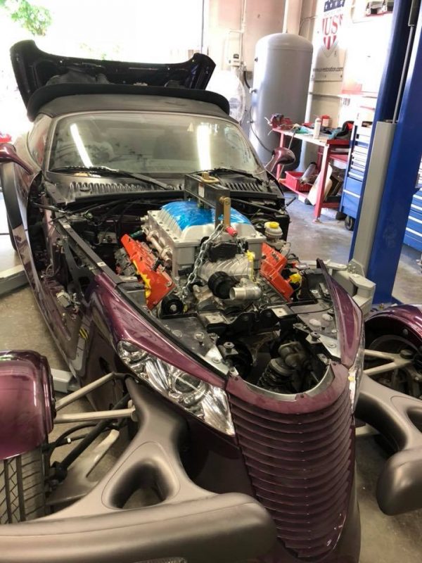Plymouth Prowler with a Hellcat V8 Engine Swap Depot