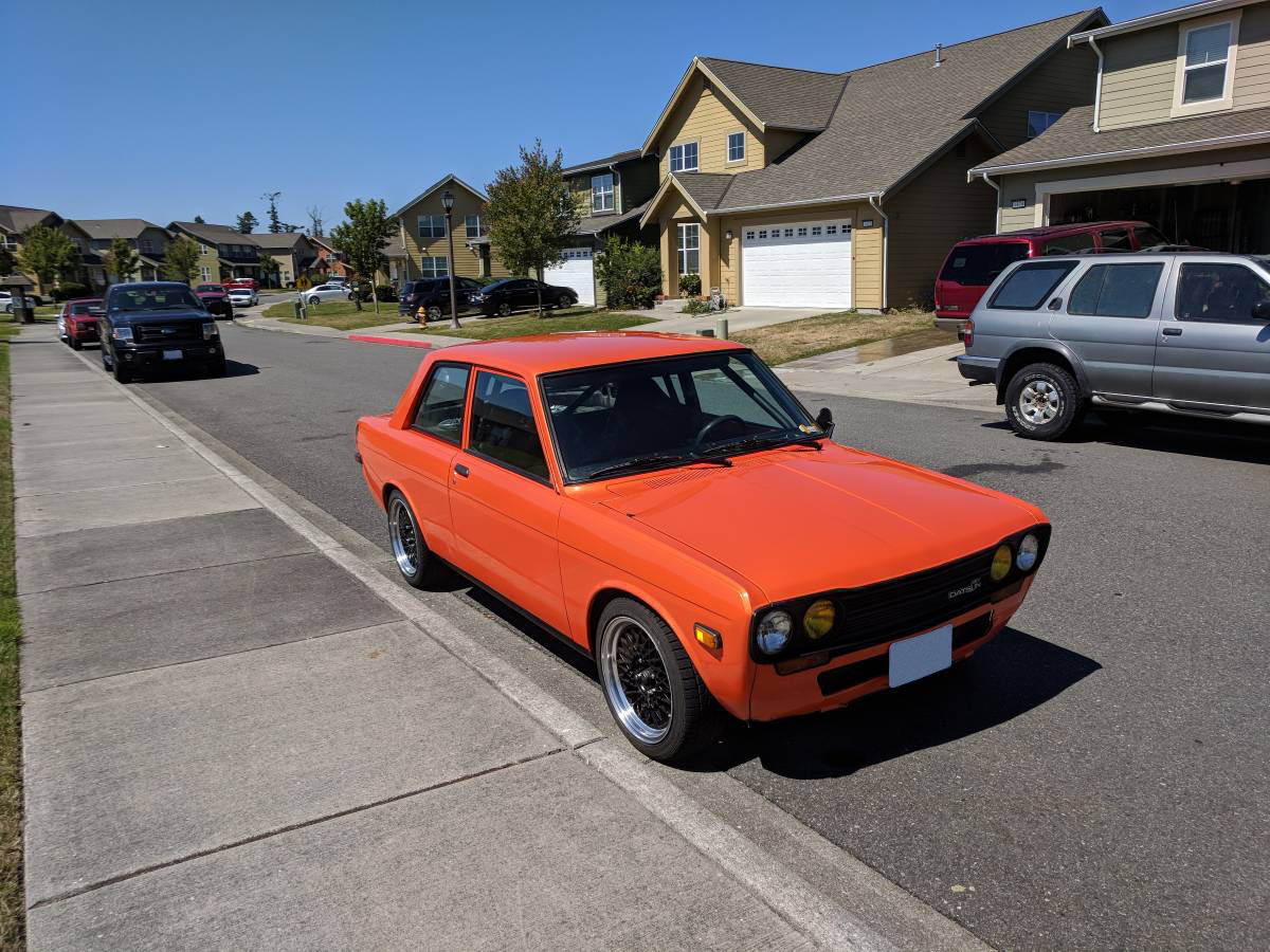 1971 Datsun 510 with a Supercharged Buick V6