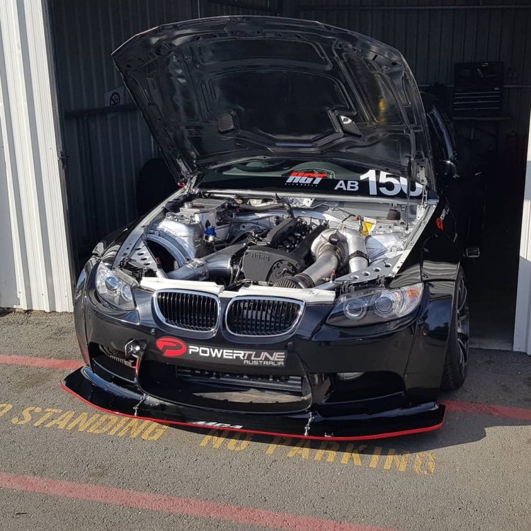 BMW E92 M3 with a 844 whp Turbo RB28 InlineSix Engine