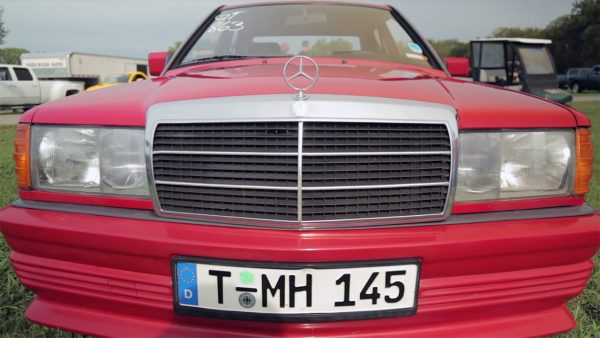 1984 Mercedes 190E with a turbo LSx V8