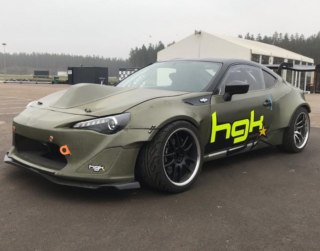 Hgk Racing Teams Carbon Gt86 With A Lsx V8 Update Engine Swap Depot