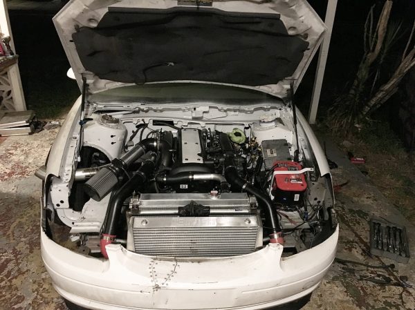 2001 Ford Taurus with a turbo 1JZ inline-six