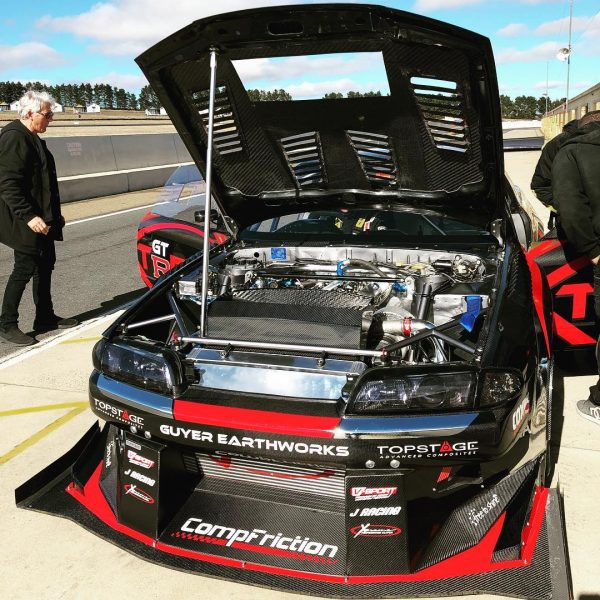 Nissan R32 GTR with a turbo 2.8 L RB26 inline-six