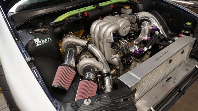 2000 Subaru Impreza with a Twin-Turbo 13B Two-Rotor – Engine Swap Depot