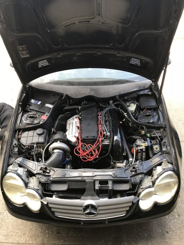 2002 Mercedes C230K with a turbo VR6