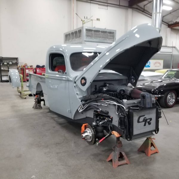 1940 Ford truck with a supercharged LS3 V8