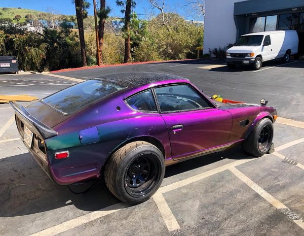 1973 Datsun 240Z with a turbo Ford 2.3 L inline-four