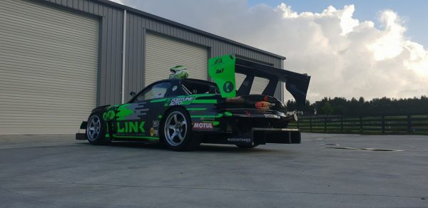 Andy Duffin's Mazda RX-7 with a 20B three-rotor