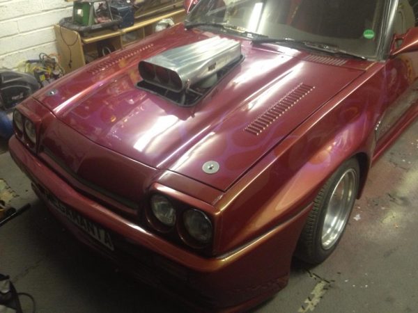1981 Opel Manta with a Chevy 327 V8