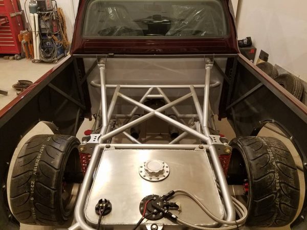 custom chassis for a 1995 Tacoma with a LS1 V8