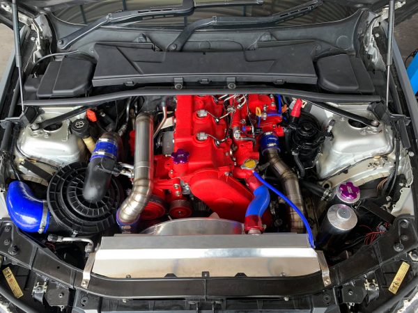BMW E90 with a Toyota 1KD turbo diesel inline-four