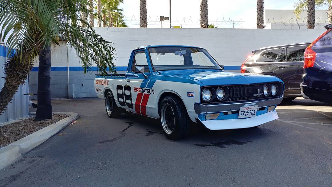 1973 Datsun 620 with a Volvo Turbo Inline-Five