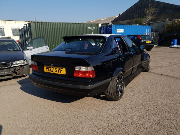 BMW E36 with a turbo N55 inline-six