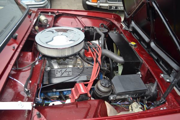 Fiat 125p with a Ford 351C V8