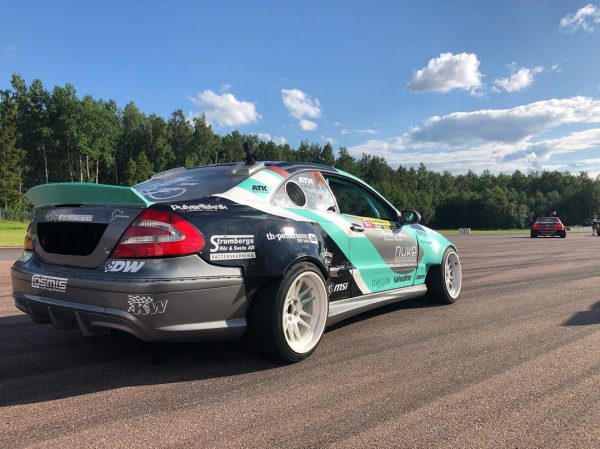2003 Mercedes CLK with a turbo M104 inline-six