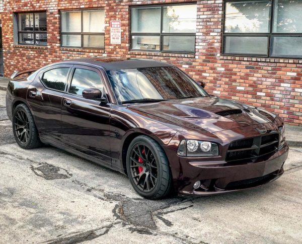2007 Dodge Charger with a Hellcat supercharged V8