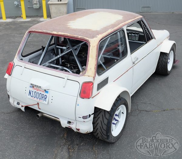 Honda N600 with a Mid-Engine CBR1000RR Inline-Four