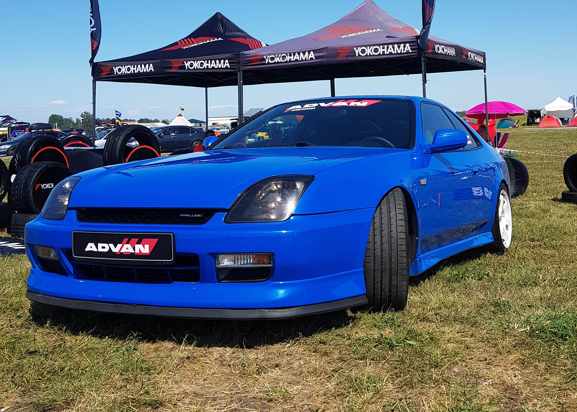 1997 Honda Prelude with a turbo K20 inline-four