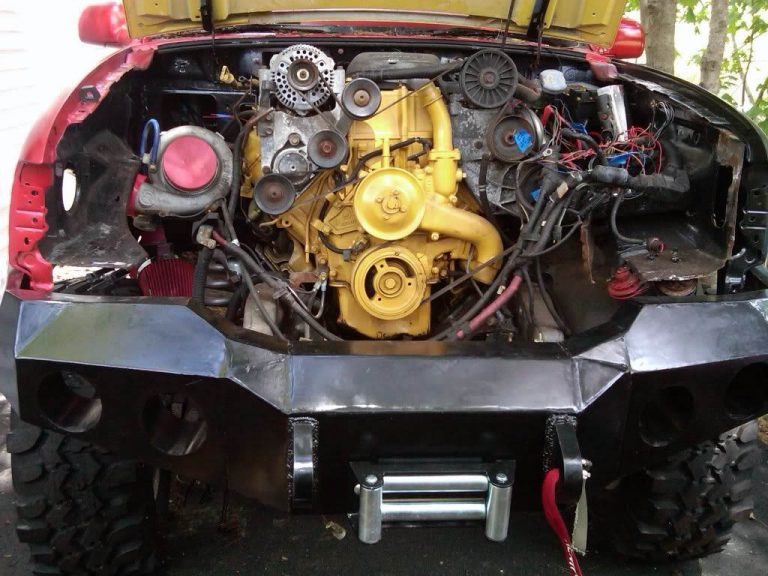 Ford Ranger 4×4 with a Twin-Turbo Power Stroke V8 – Engine Swap Depot