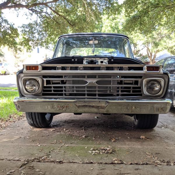 1966 Ford F-100 with a 2JZ-GTE inline-six