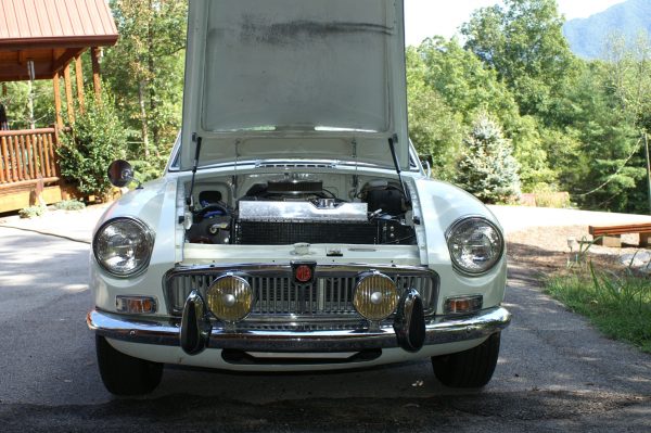 1969 MGB GT with a 3.4 L Chevy V6