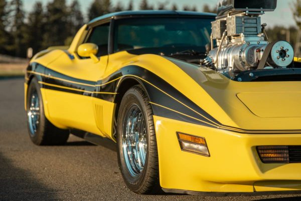 Corvette C3 with a Supercharged 454 V8