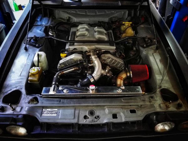Ford Capri Mk3 with a Turbo Cosworth V6