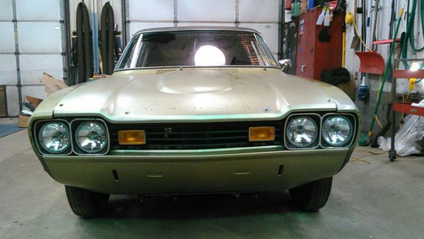 1973 Capri with a Coyote V8