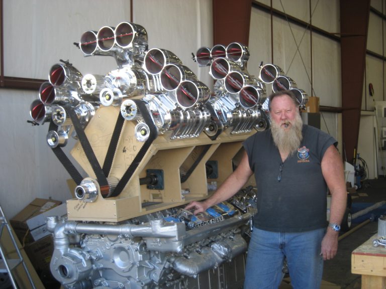 For Sale Custom Peterbilt Semi with Two Supercharged Detroit Diesel