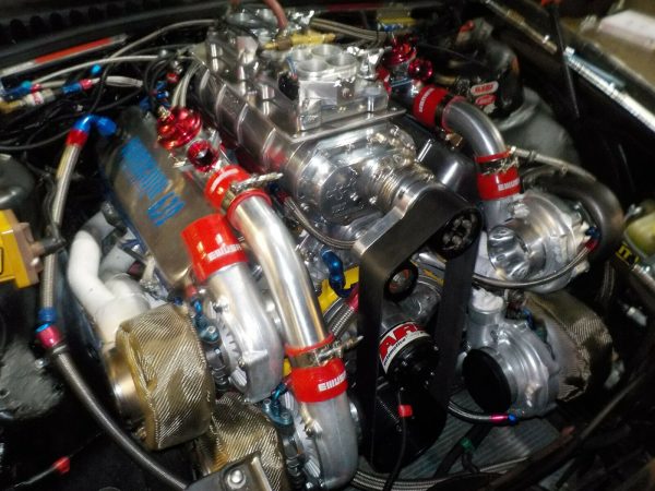 1992 Volvo 960 with a Supercharged and Quad-Turbo 632 ci Chevy V8