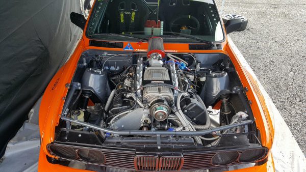 BMW E30 with a Supercharged N62 V8