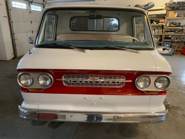 1962 Corvair 95 Rampside with a Chevy V8