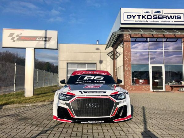 AWD Audi A1 Race Car with a Turbo 2.5 L Inline-Five