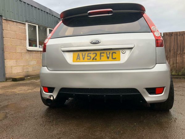 AWD Ford Fiesta with a Turbo Cosworth YB Inline-Four