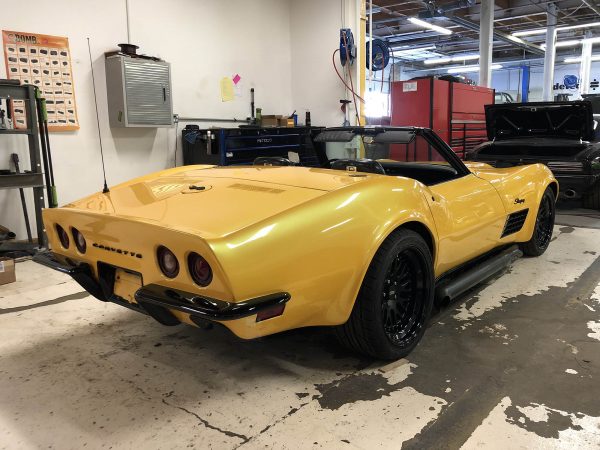 1970 Corvette with a supercharged 408 ci Chevy V8