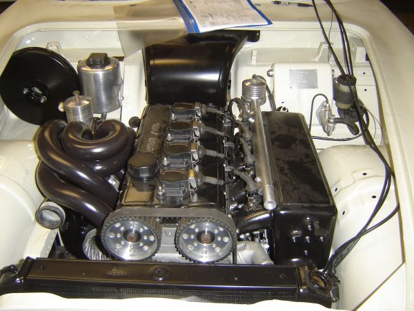 1963 Volvo P1800 with a turbo Redblock inline-four