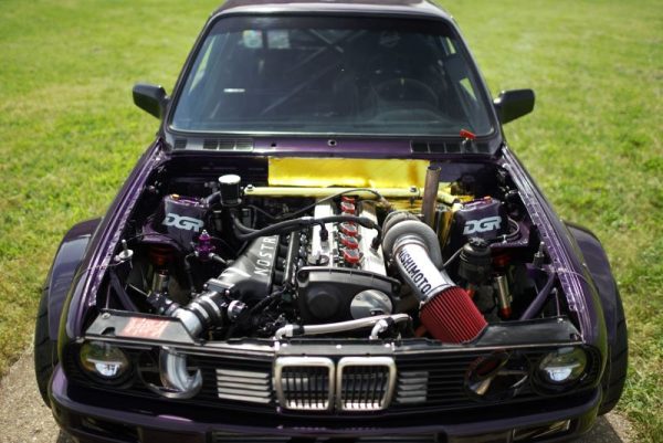 BMW E30 with a Nissan RB25DET inline-six