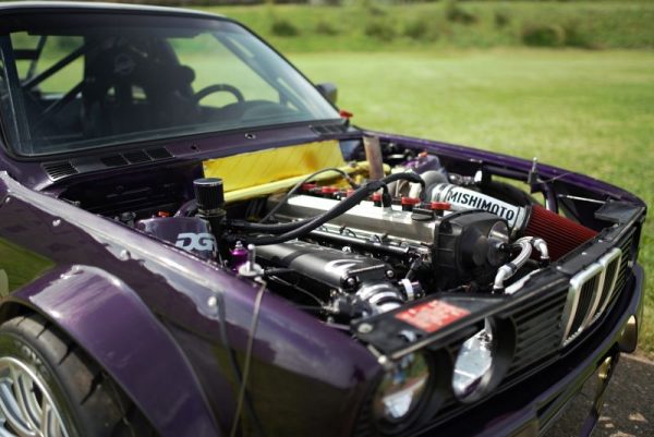 BMW E30 with a Nissan RB25DET inline-six
