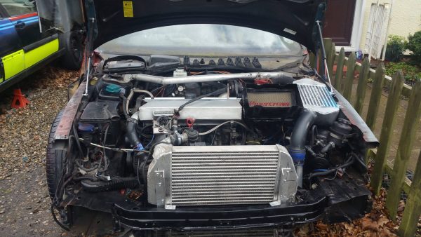 Twin-Engine Volvo 850 with a twin-charged inline-five